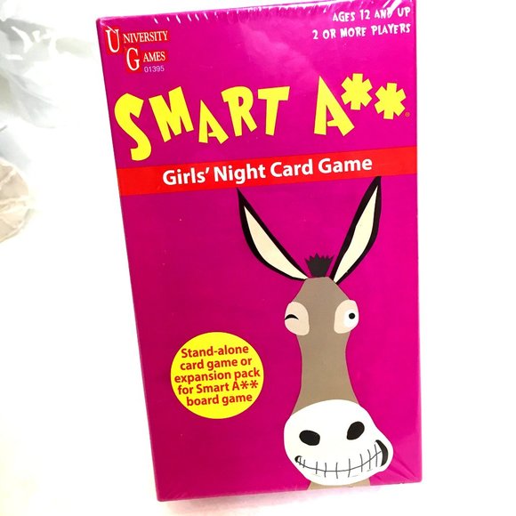 University Games Games Rare Vtg Smart A Girls Night Card Game Nwt 